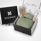 Monica 5 Piece Giftbox - Crossbody Bag, Aztec Bag Strap, Cardholder, Keychain & Personalisation Charm