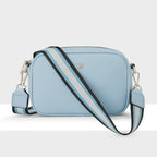 Monica Camera Crossbody Bag + Stripe Bag Strap