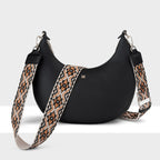 Pia Cresent Shoulder Bag with Crossbody Strap + Aztec Strap