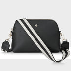 Sophie Curve Top Crossbody Bag + Stripe Bag Strap