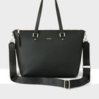 Vivian Medium Zip Top Tote + Monogram Strap