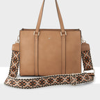 Riley Zip Top Tote + Aztec Bag Strap