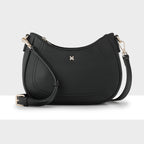 Simone Crescent Zip Top Small Crossbody Bag