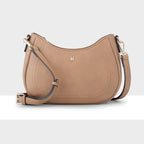 Simone Crescent Zip Top Small Crossbody Bag