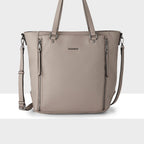 Amelia Large Zip Detail Tote with Crossbody Strap