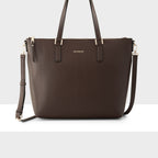 Inga Large Zip Top Tote Bag with Laptop Pocket