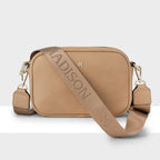 Monica Camera Crossbody Bag + Monogram Bag Strap