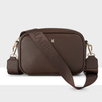 Monica Camera Crossbody Bag + Monogram Bag Strap