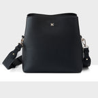 Joanie 3 Compartment Crossbody Bucket Bag