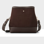Joanie 3 Compartment Crossbody Bucket Bag