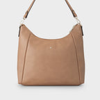 Raquel Soft Large Zip Pocket Hobo Shoulder Bag