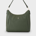 Raquel Soft Large Zip Pocket Hobo Shoulder Bag