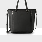 Amelia Large Zip Detail Tote with Crossbody Strap