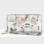 Harlow Zip around Clutch Wallet with Detachable Wrist Strap