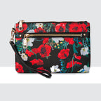 Eliza Large Zip Pouch with Wrist Strap