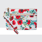 Eliza Large Zip Pouch with Wrist Strap