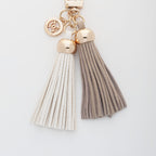 Darcie 2 Tassel Bag Charm / Keychain