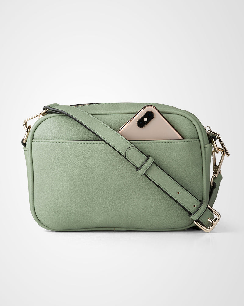 Sage green crossbody bag Clearance