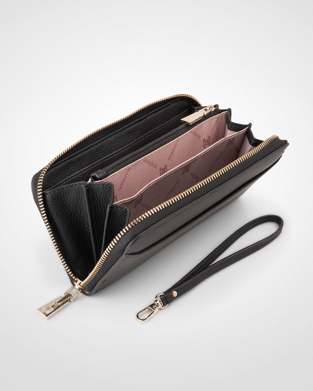 Madison Gusseted Clutch Wallet