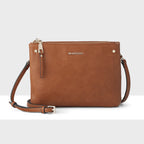 Charlotte Double Zip Crossbody Bag