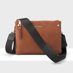 Charlotte Double Zip Crossbody Bag + Monogram Bag Strap