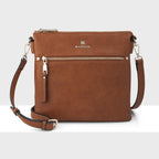 Renee Zip Top 2 Compartment Crossbody Bag